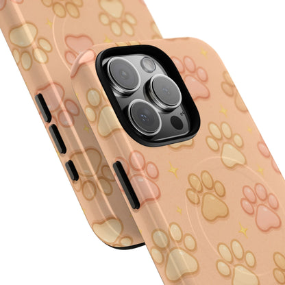 Pawfect Pattern Tough iPhone Case compatible with MagSafe