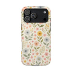 Floral Garden Impact iPhone Case with MagSafe compatibility  Shamo's iPhone 17 Pro Max / Glossy