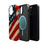 American Flag Tough Phone Case: Show Your Patriotism in Style  Shamo's