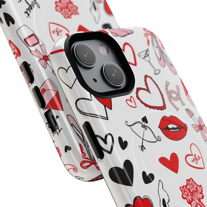 Love Doodle Tough iPhone Case (MagSafe compatible)