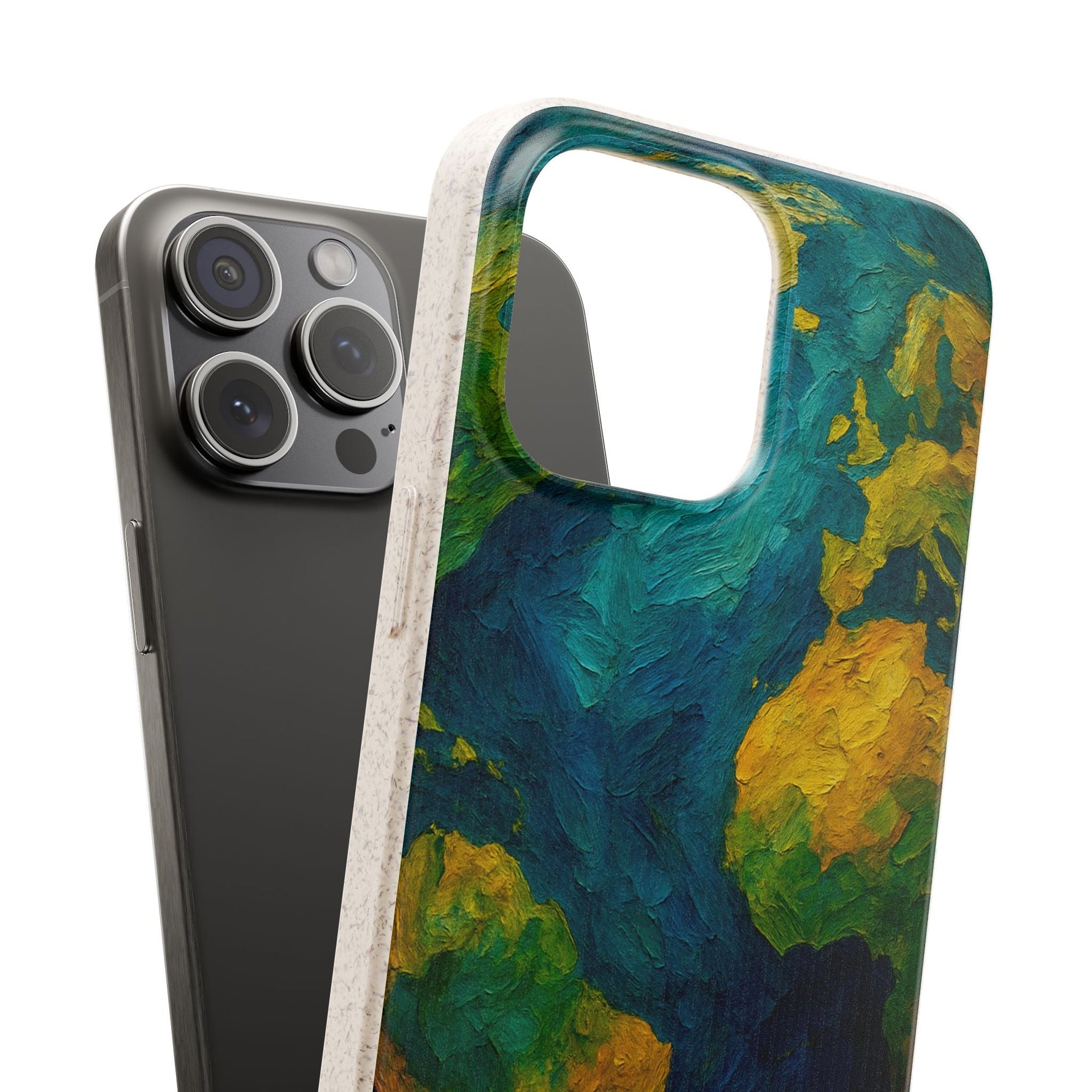 Biodegradable Phone Case — Earth Illustration Eco-Friendly Case  Shamo's