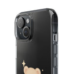 Romantic Teddy Bear Impact-Resistant iPhone Case with Heart Design  Shamo's