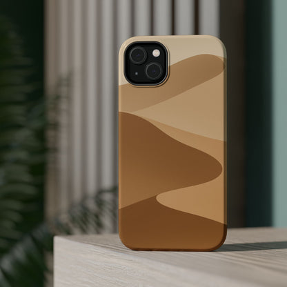 Neutral Desert Wave Design iPhone Case | MagSafe  Shamo's