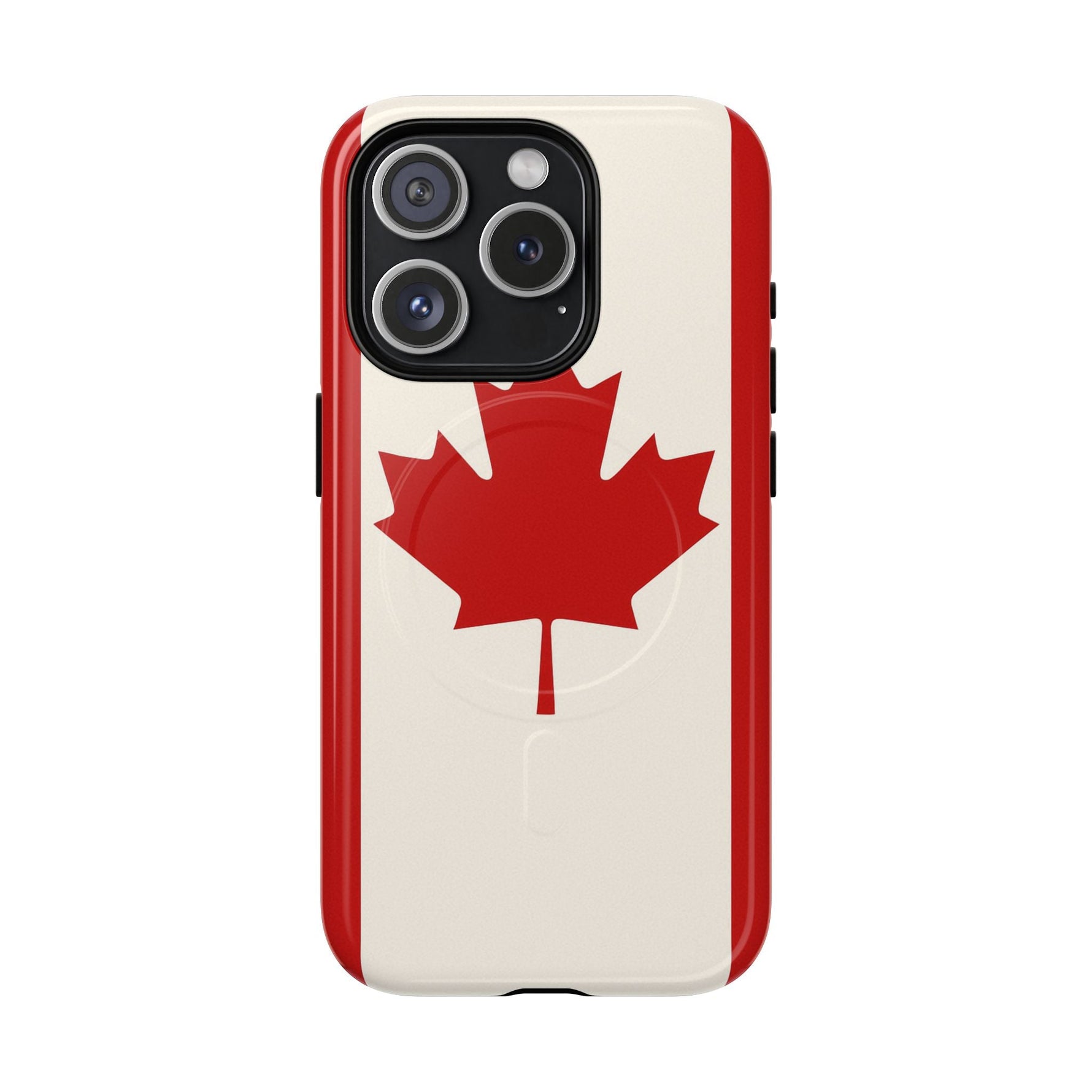 Canadian Flag iPhone Case | MagSafe  Shamo's iPhone 15 Pro / Glossy