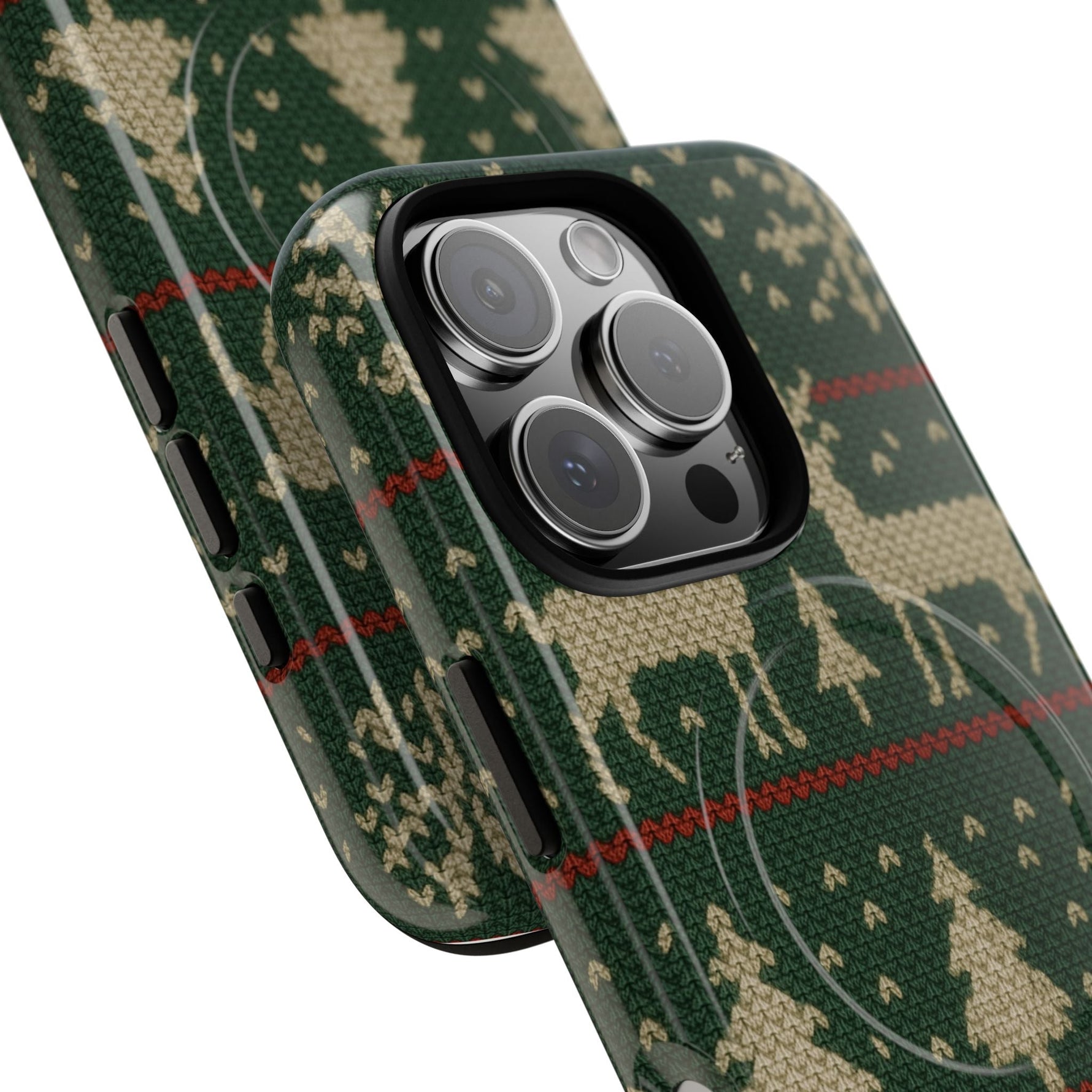 Holiday Knit Reindeer MagSafe Tough iPhone Case  Shamo's