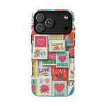Vintage Romantic Love Stamp iPhone Case | Tough Protection + MagSafe  Shamo's iPhone 17 Pro Max / Matte