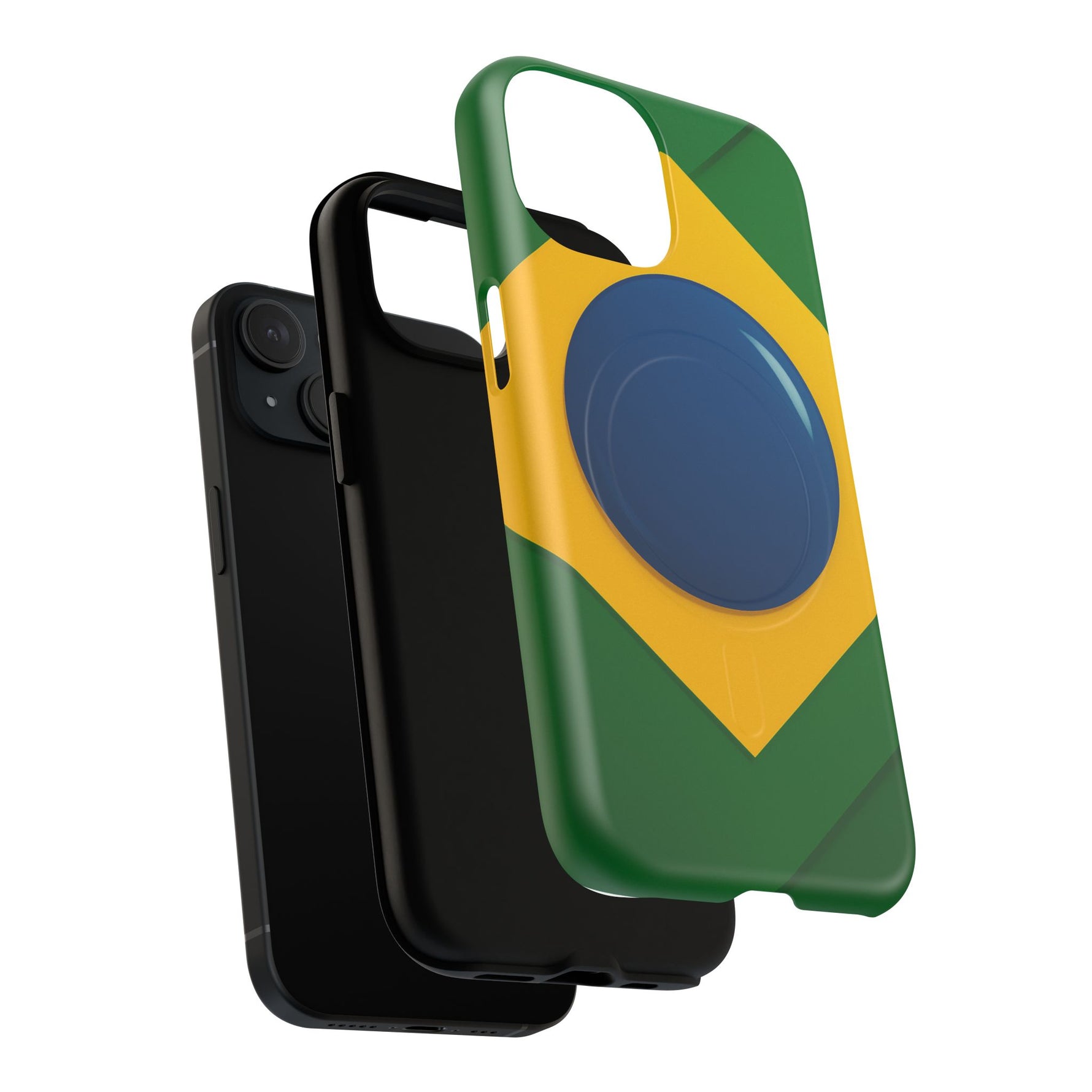 Brazil Flag iPhone Case | MagSafe - Shamo's