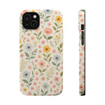 Floral Garden Impact iPhone Case with MagSafe compatibility  Shamo's iPhone 14 Plus / Glossy