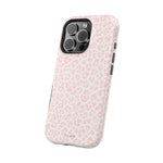 Pink Leopard Impact-Resistant iPhone Case | MagSafe