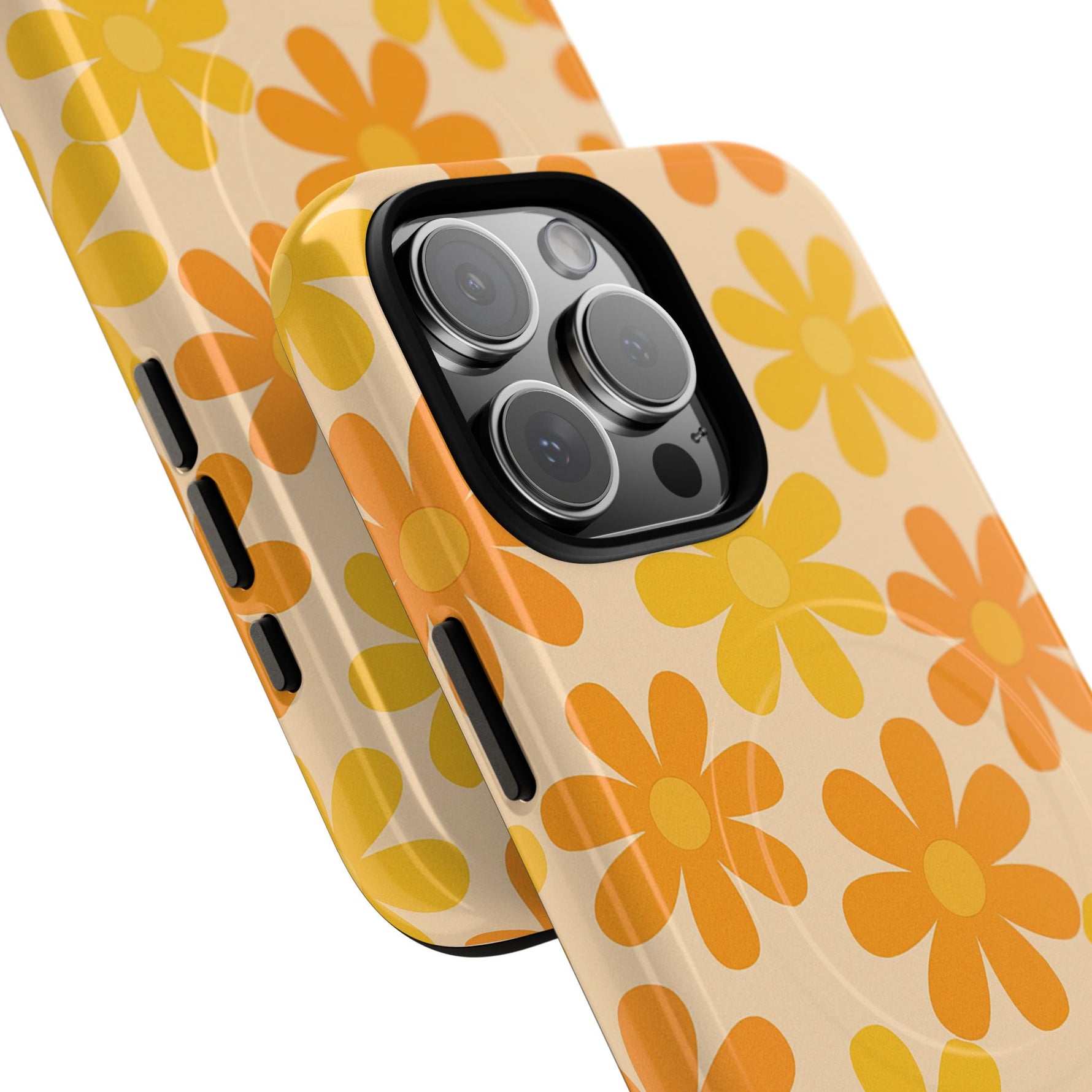 Retro Daisies Pattern iPhone Case | MagSafe - Shamo's