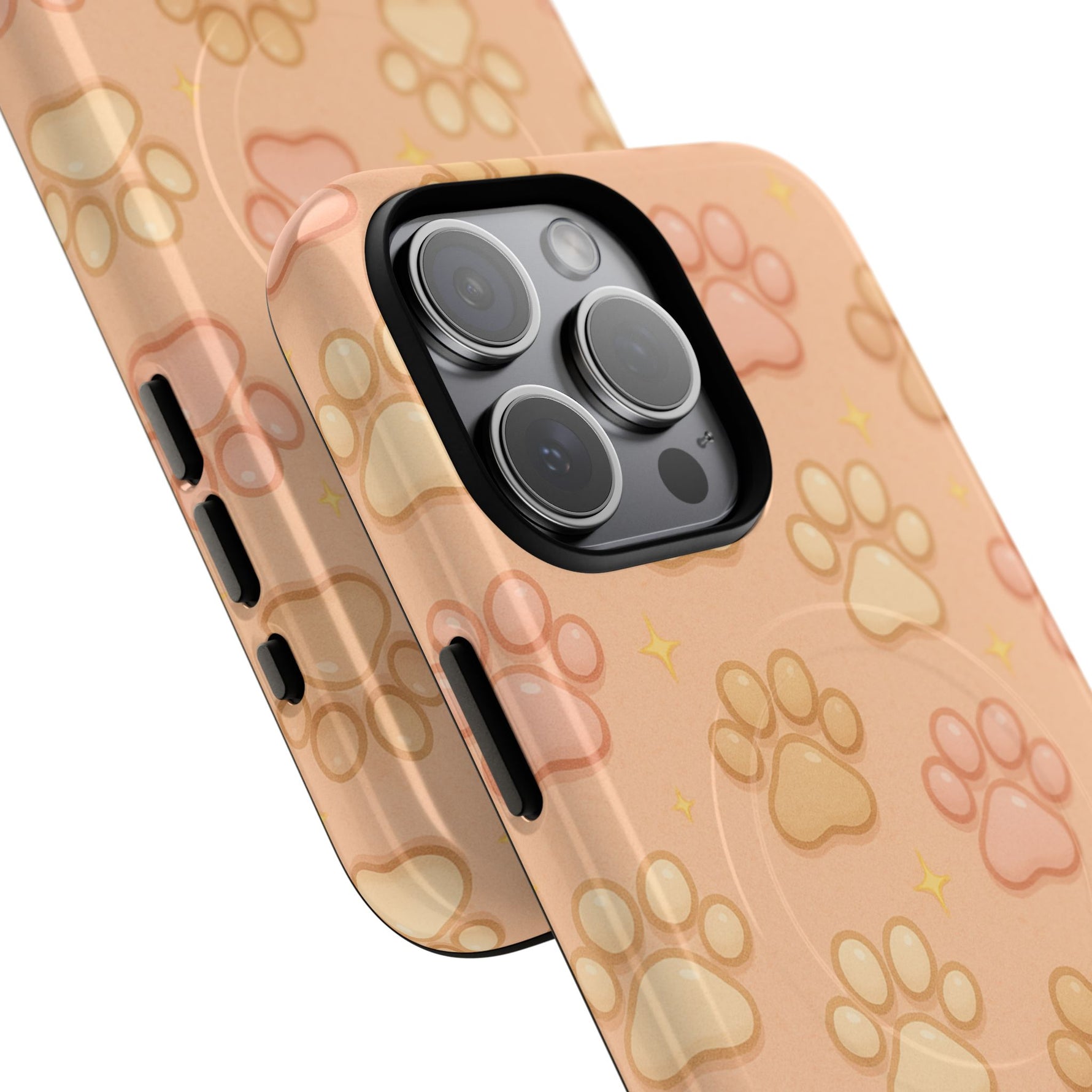 Pawfect Pattern Tough iPhone Case compatible with MagSafe - Shamo's
