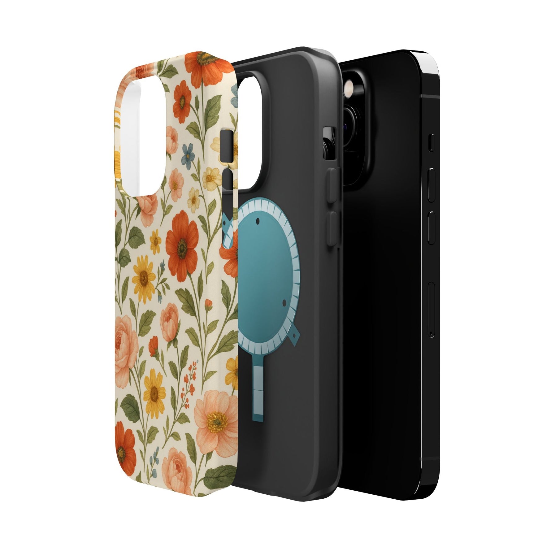 Floral Vintage Garden iPhone Case — with MagSafe  Shamo's