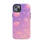 Galactic Hearts iPhone Case with MagSafe - Shamo's