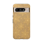 Golden Snowflake Holiday iPhone Case  Shamo's Google Pixel 8 Pro / Matte