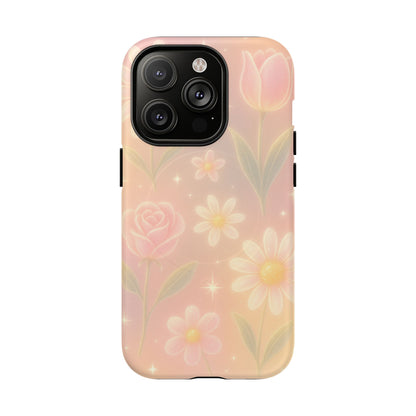 Sparkle Garden Floral iPhone Case with MagSafe
