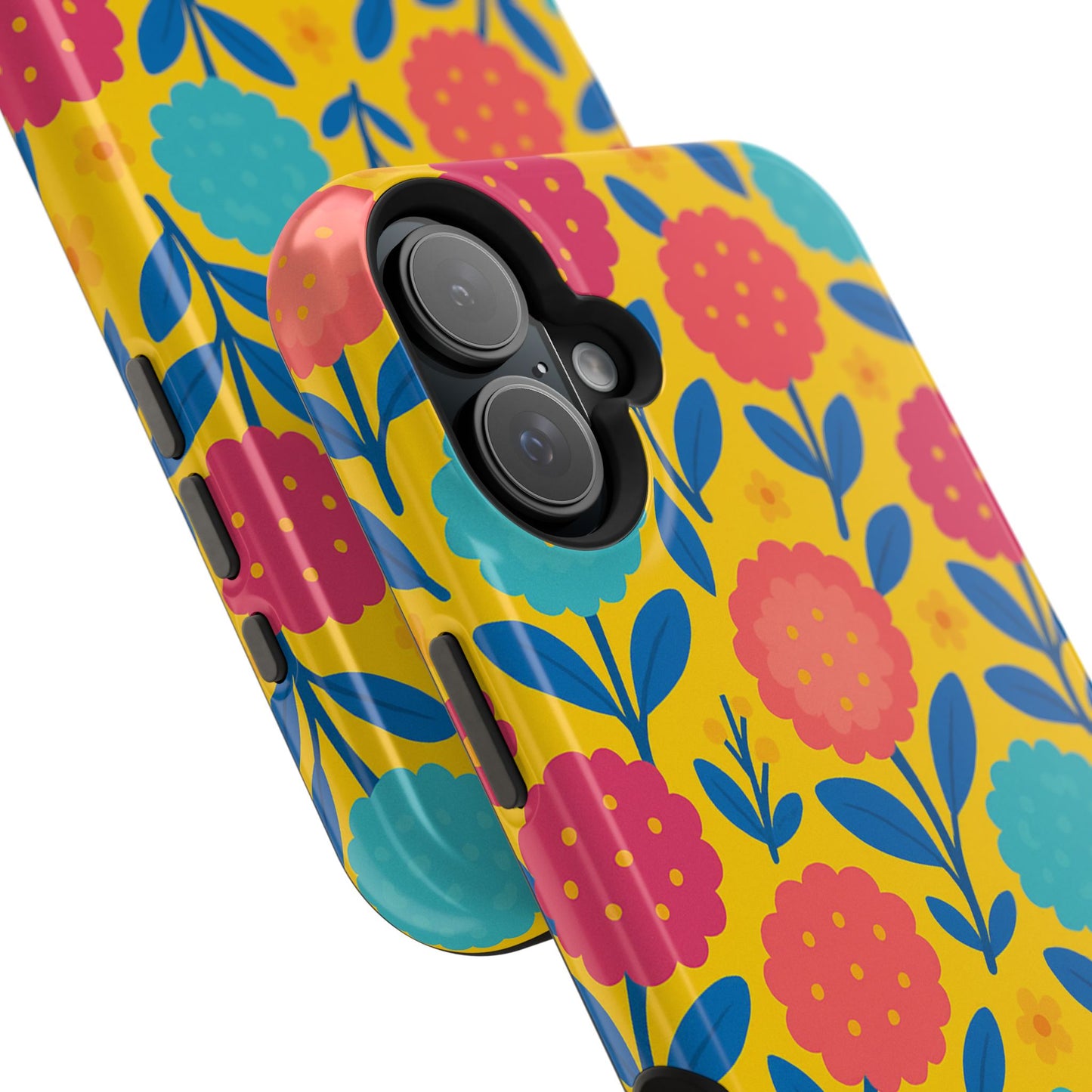 Vibrant Floral MagSafe Phone Case