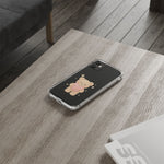 Romantic Teddy Bear Impact-Resistant iPhone Case with Heart Design  Shamo's