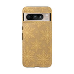 Golden Snowflake Holiday iPhone Case  Shamo's Google Pixel 8 Pro / Glossy