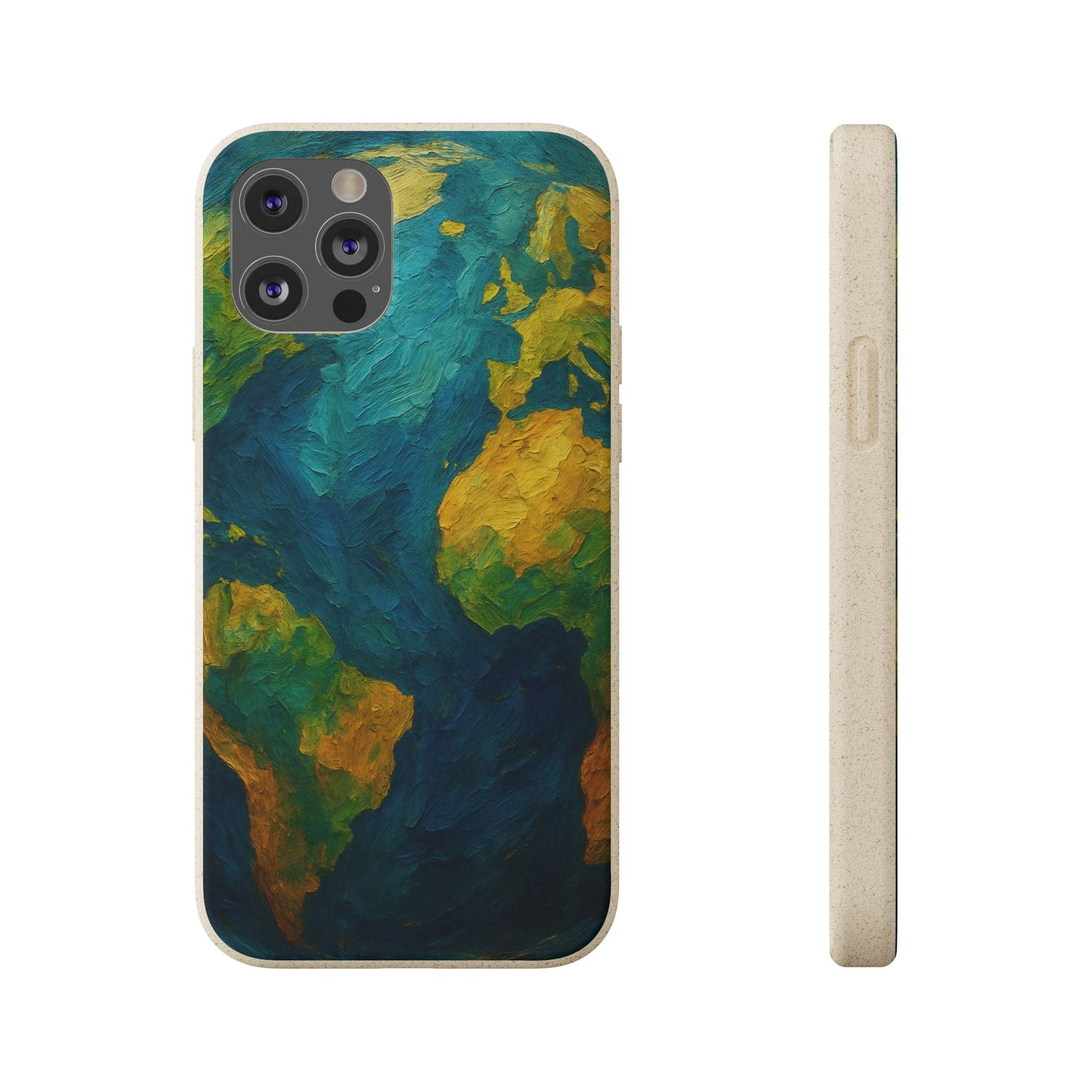 Biodegradable Phone Case — Earth Illustration Eco-Friendly Case  Shamo's iPhone 12 Pro