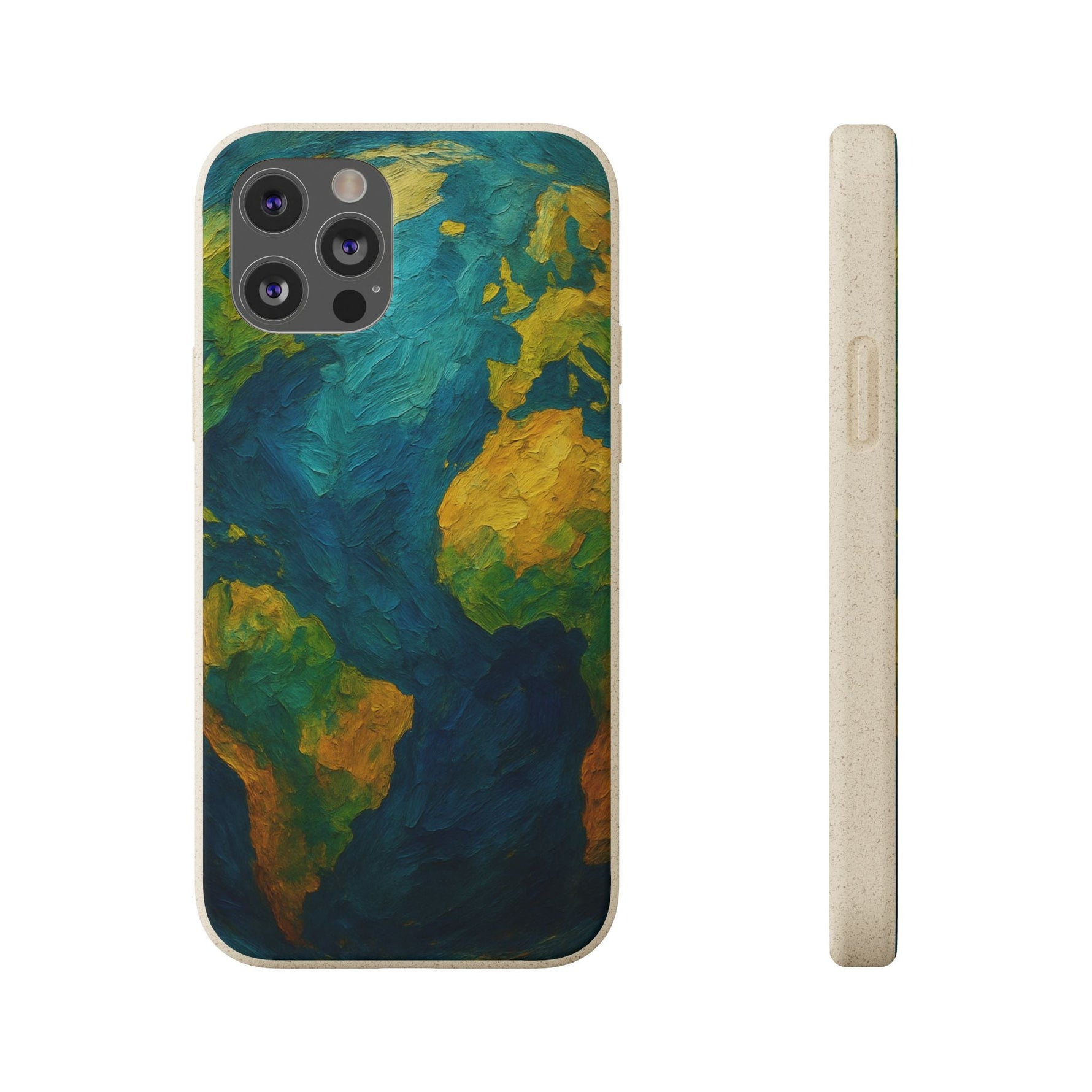 Biodegradable Phone Case — Earth Illustration Eco-Friendly Case  Shamo's iPhone 12 Pro