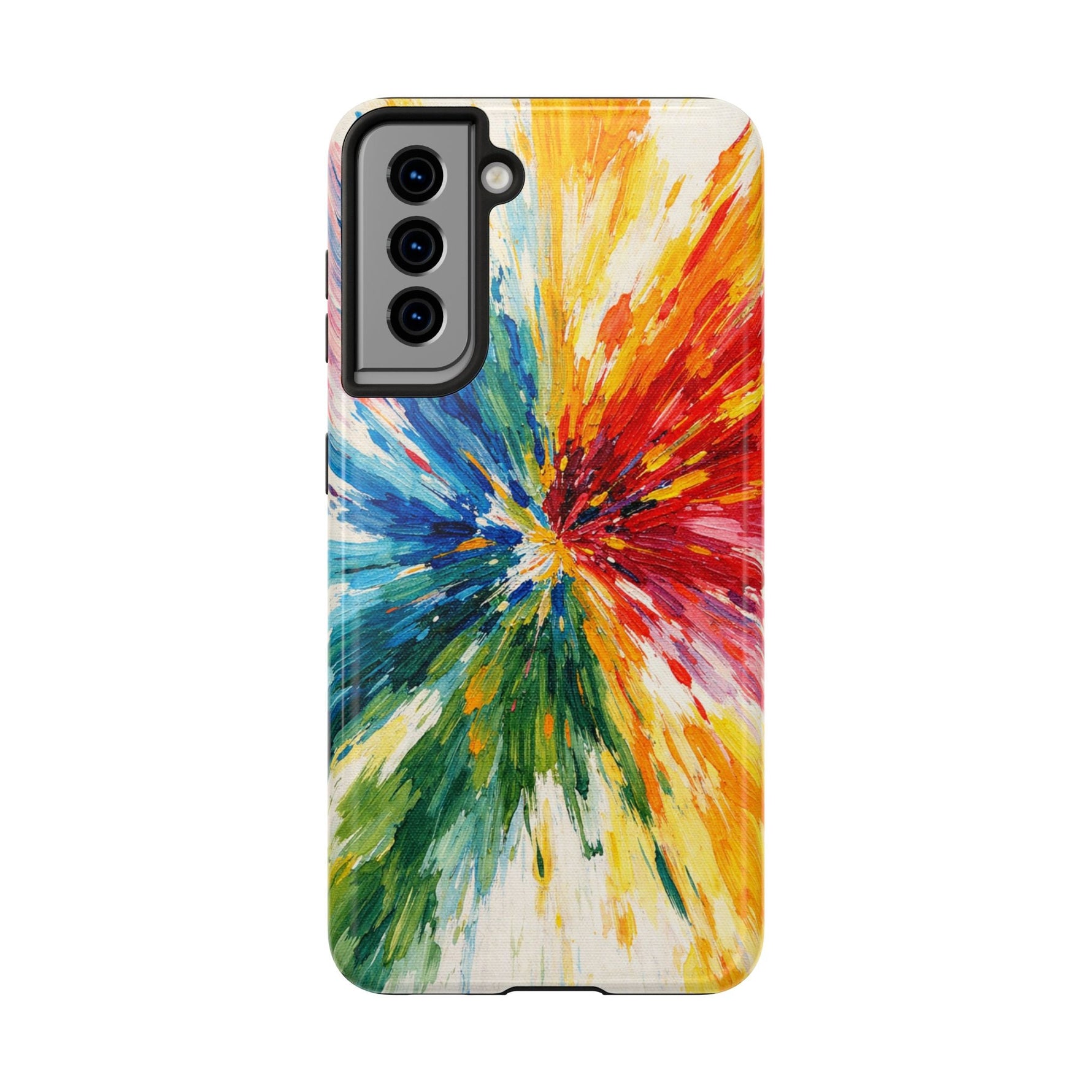 Vibrant Abstract Paint Explosion Impact Phone Case  Shamo's Samsung Galaxy S21