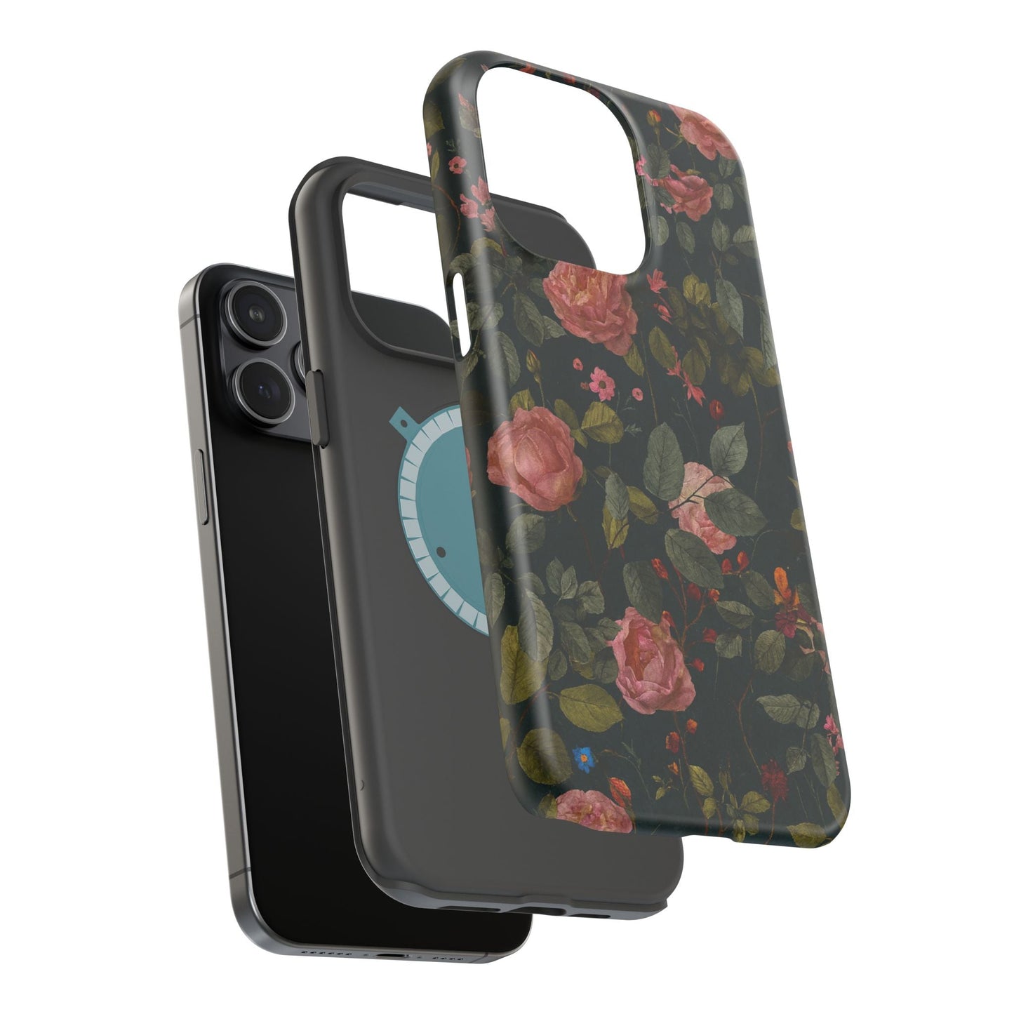 Floral Rose Realistic iPhone Case with MagSafe  Shamo's