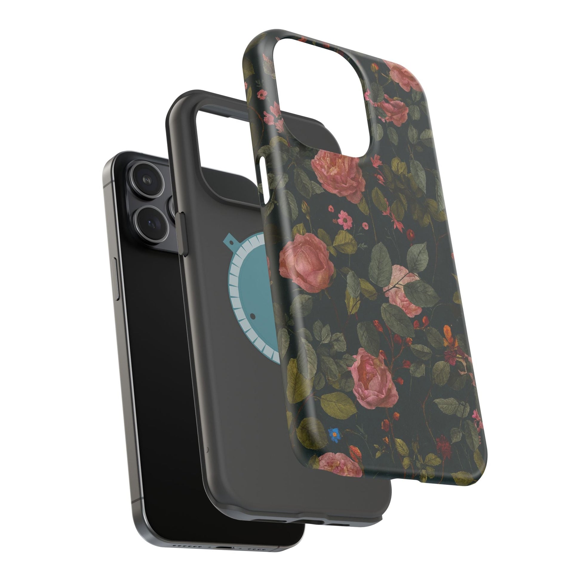 Floral Rose Realistic iPhone Case with MagSafe  Shamo's