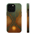 Abstract Tree of Life Design Golden Origin iPhone Case | MagSafe Compatible  Shamo's iPhone 13 Pro / Matte