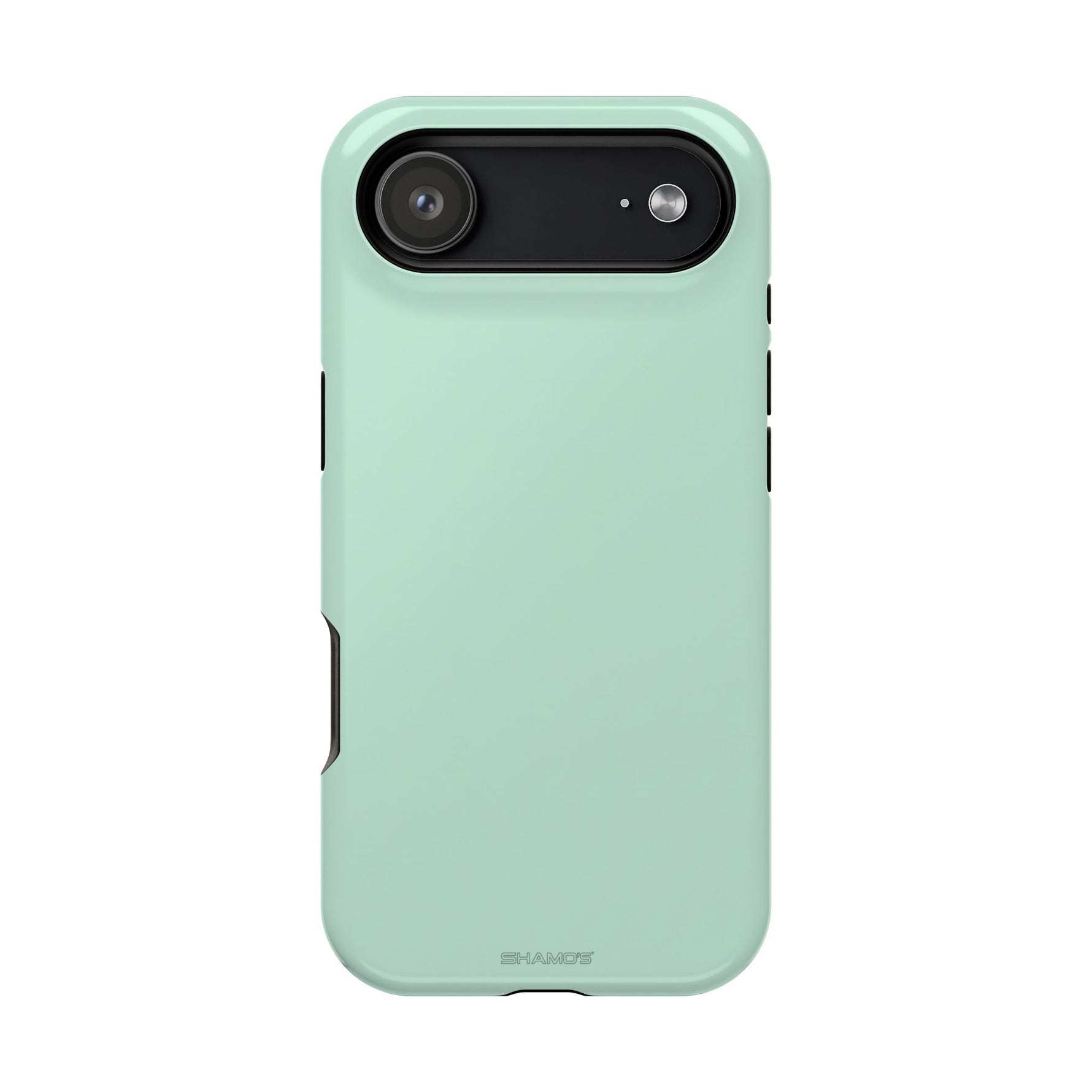 Frosted Mint MagSafe Compatible Impact-Resistant iPhone Case