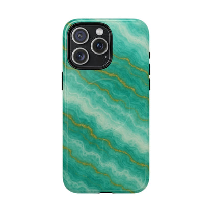 Ocean Marble Flow iPhone Case with MagSafe - Shamo's