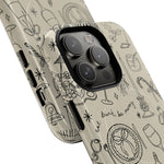 Festive Doodle iPhone Case (’drink, be merry’ Holiday Design) | compatible with MagSafe  Shamo's