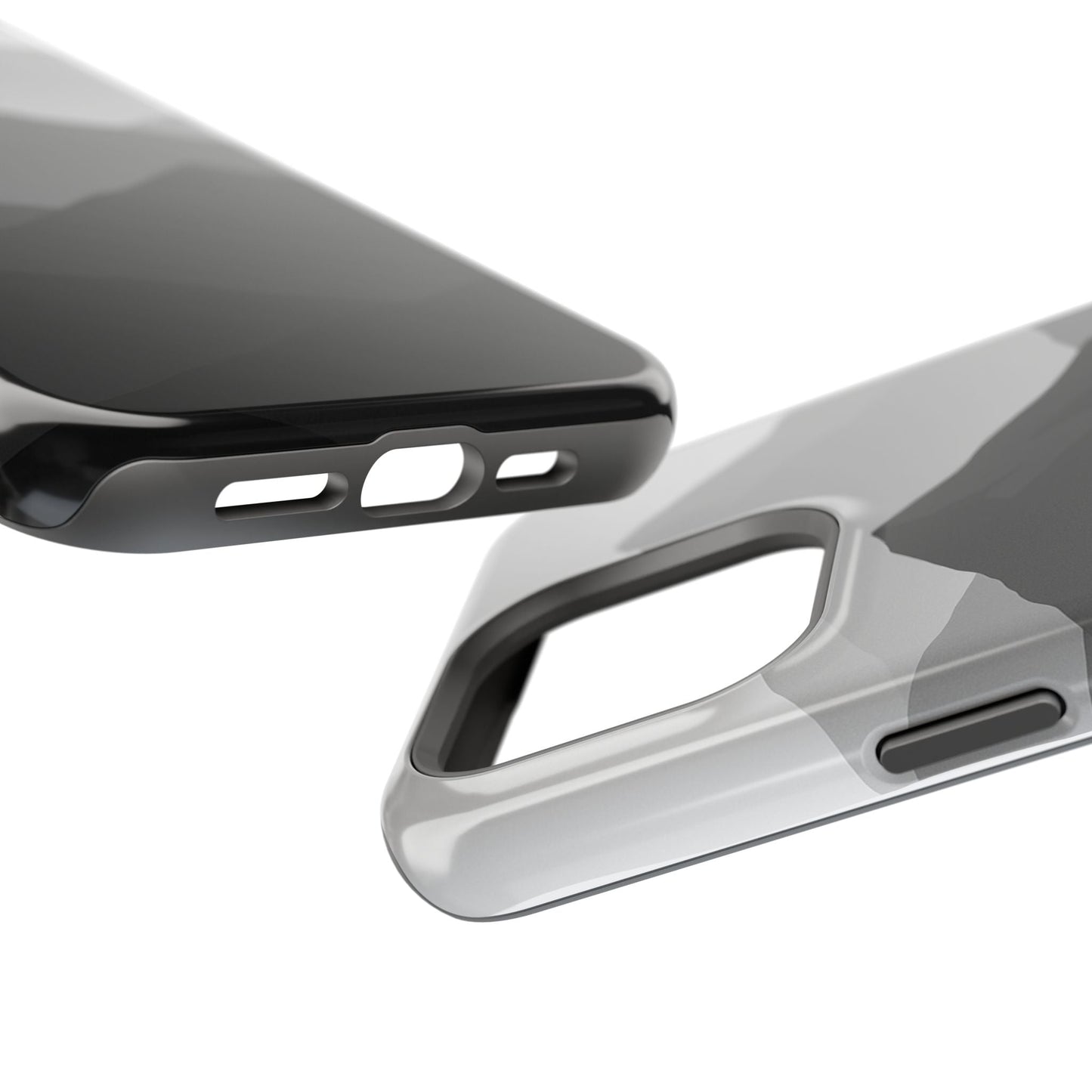 Monochrome Mountain Design iPhone Case | MagSafe  Shamo's