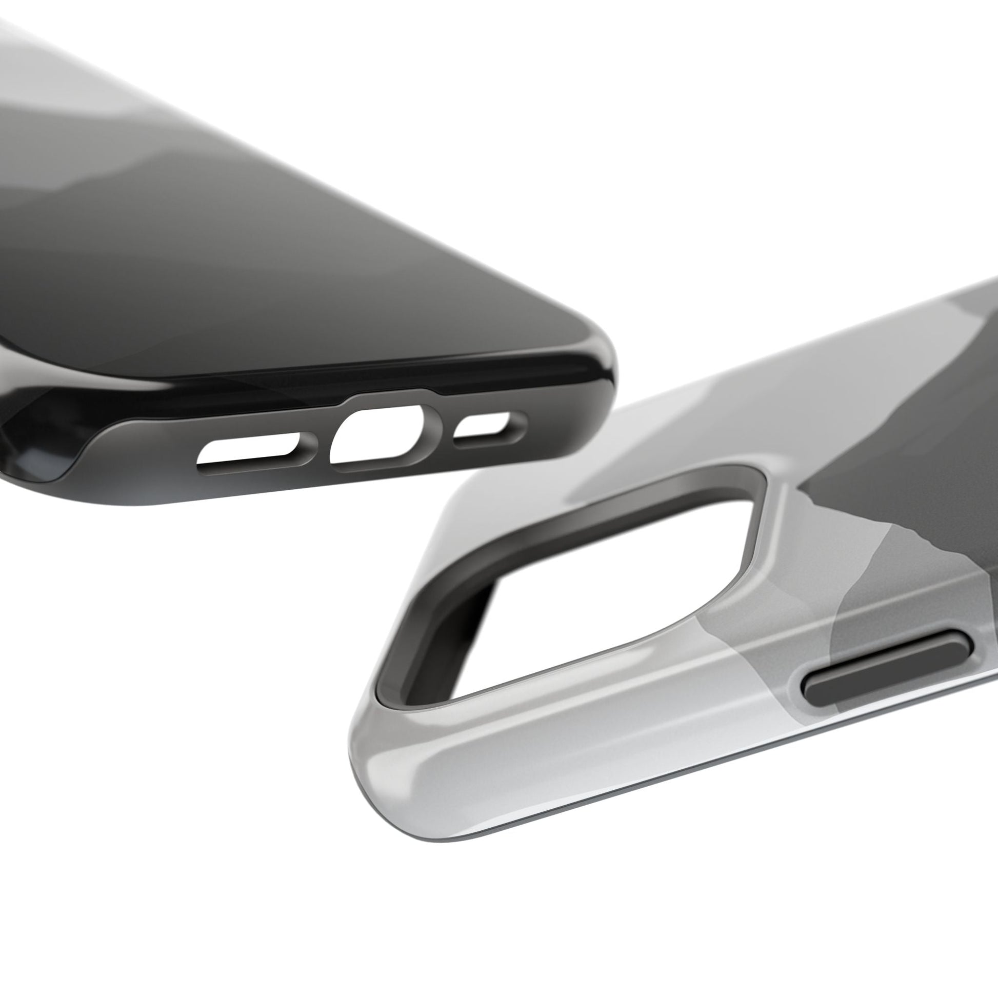 Monochrome Mountain Design iPhone Case | MagSafe  Shamo's