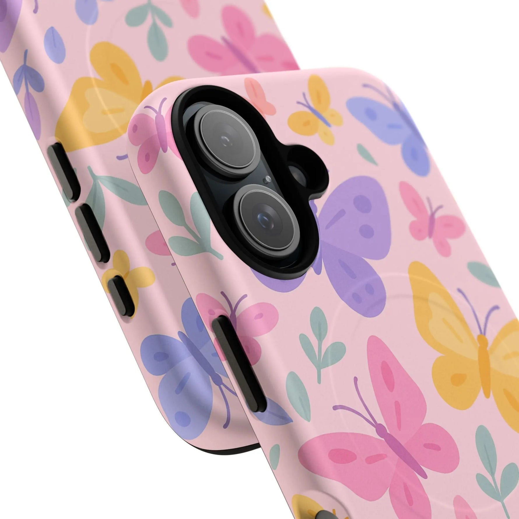 Butterfly Pattern Compatible with MagSafe Tough Magnetic Phone Case - Shamo's