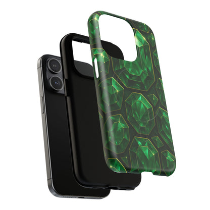 Luxury Series Emerald Gem iPhone Case with MagSafe - Shamo's