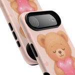 Heart Hug Teddy Bear iPhone Case – with MagSafe  Shamo's