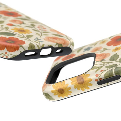 Floral Vintage Garden iPhone Case — with MagSafe  Shamo's
