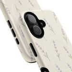 Lavender Minimal Bloom iPhone Case with MagSafe - Shamo's