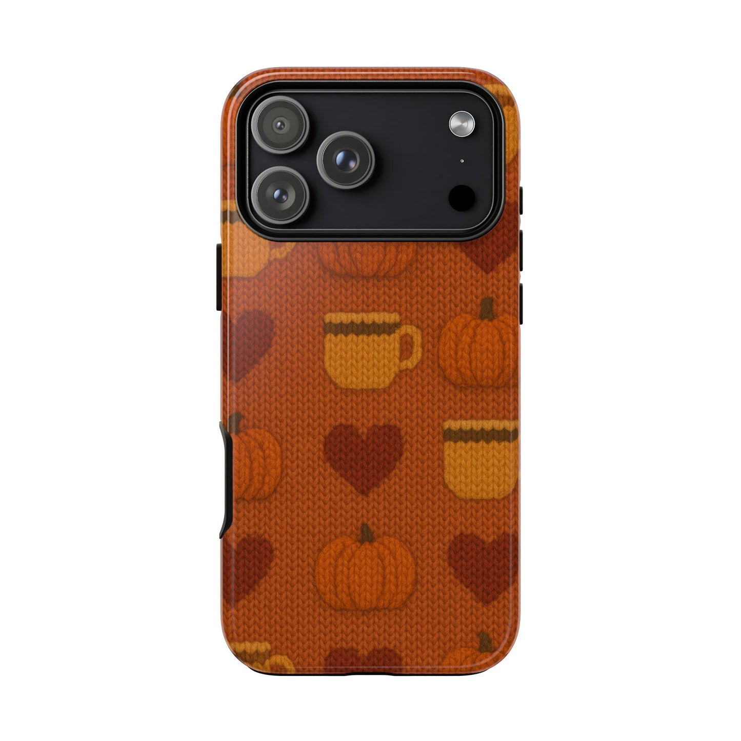 Fall Pumpkin & Coffee iPhone Case - Shamo's