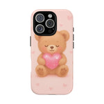 Heart Hug Teddy Bear iPhone Case – with MagSafe - Shamo's