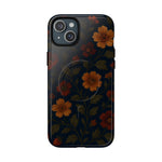 Floral Night Velvet iPhone Case - Works with MagSafe - Shamo's