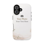 Personalizable Impact-Resistant Phone Case — Add Photo & Text - iPhone 16 / Glossy / Without gift packaging - Shamo's