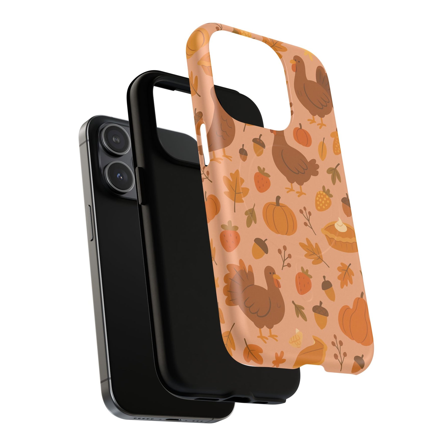 Thanksgiving-Inspired Tough Case for iPhone | Compatible with MagSafe - Shamo's