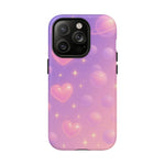 Galactic Hearts iPhone Case with MagSafe - Shamo's