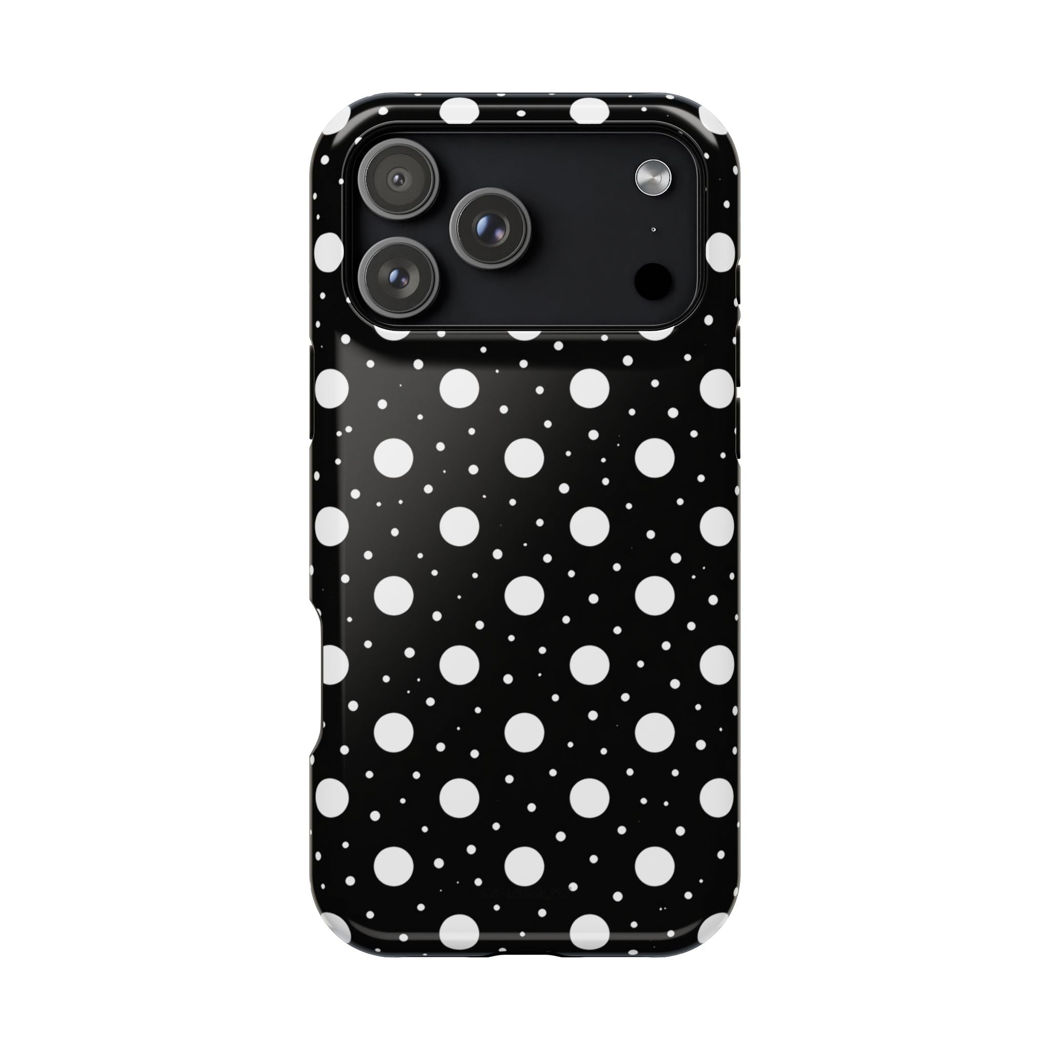 Polka Dot Impact-Resistant iPhone Case | MagSafe