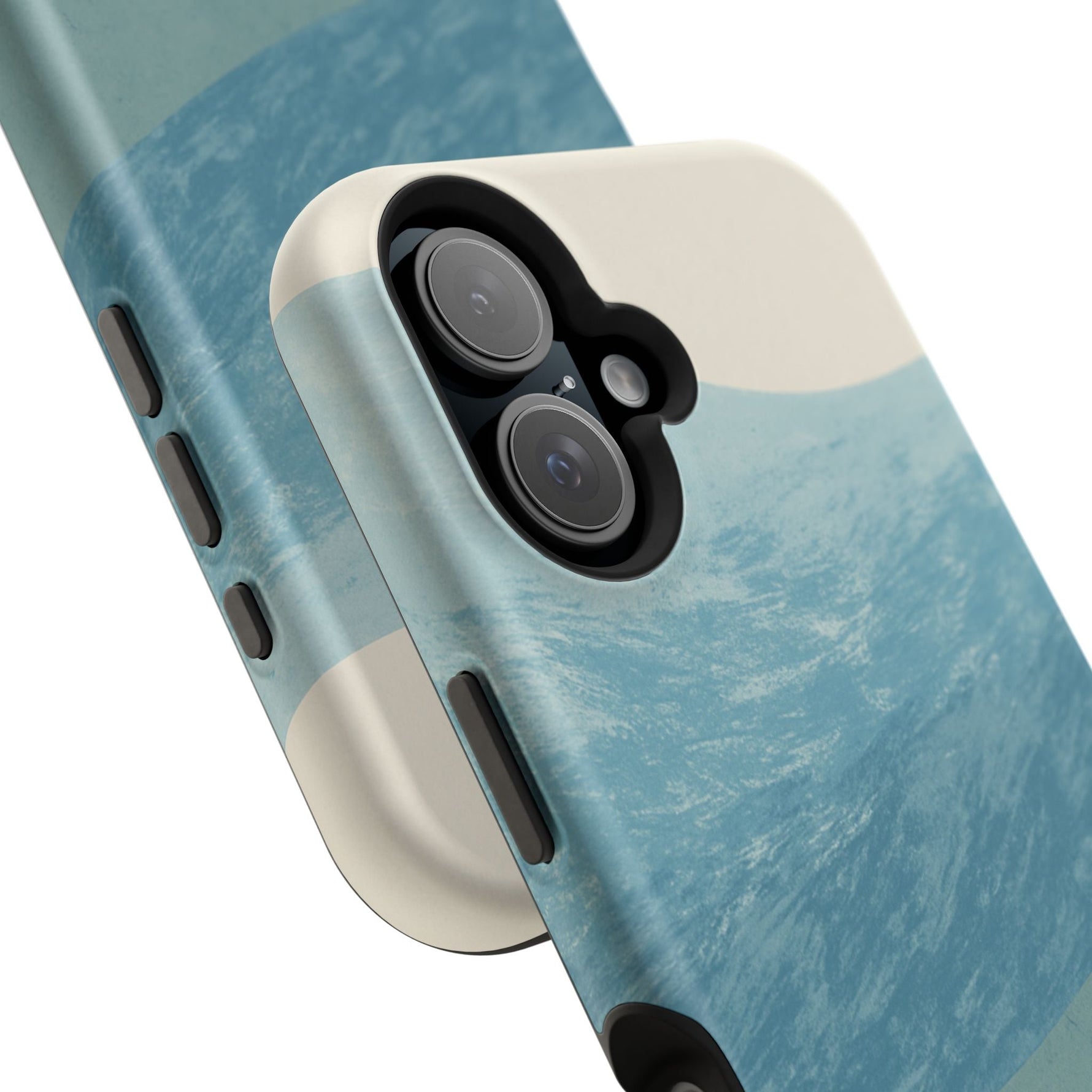 “Calm Over Chaos” Abstract Ocean Wave iPhone Case | MagSafe Compatible  Shamo's