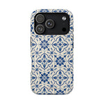 Lisbon Tile – Blue Ornamental MagSafe Phone Case