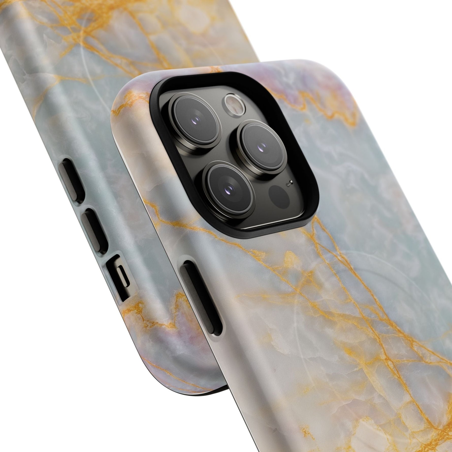 Marble Gold Vein iPhone Case (MagSafe Compatible)  Shamo's