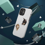 Impact-Resistant Cases with a cat and a dog - Shamo's