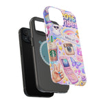 2016 Vibes Y2K Sticker Collage Magnetic Impact-Resistant iPhone Case with MagSafe Compatibility